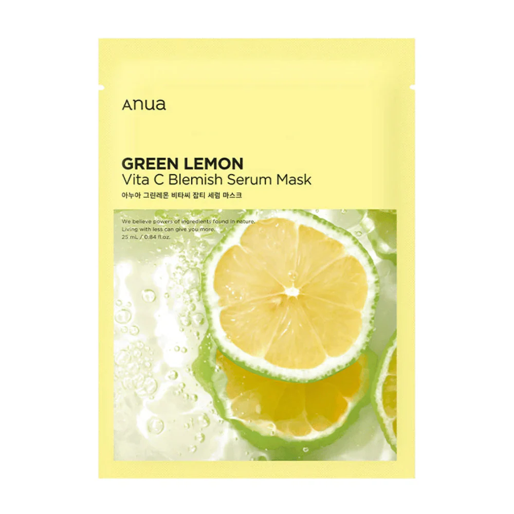 Green Lemon Vita C Blemish Serum Mask