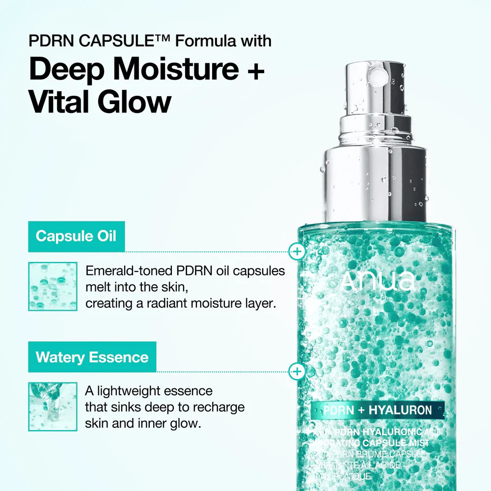 PDRN Hyaluronic Acid Hydrating Capsule Mist 100ml - Image 6