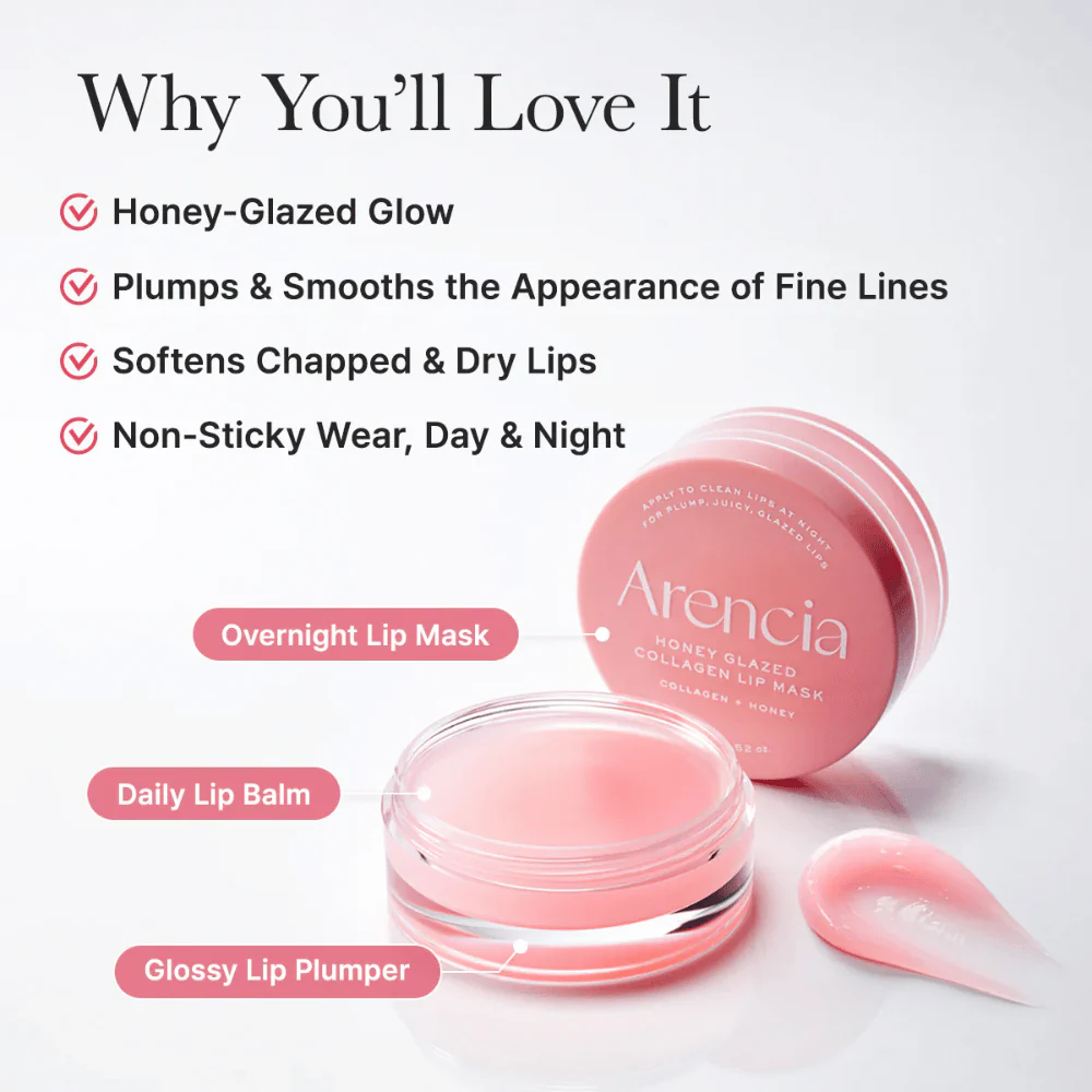 Honey Glazed Collagen Lip Mask 15g - Image 3