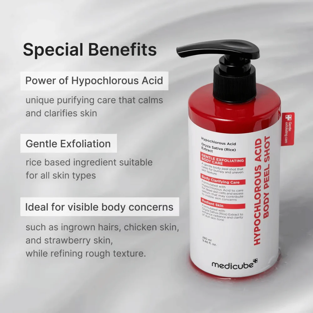 Hypochlorous Acid Body Peel Shot 280ml - Image 4