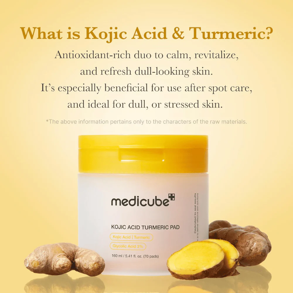 Kojic Acid Turmeric Pad (70 pads) - Image 3
